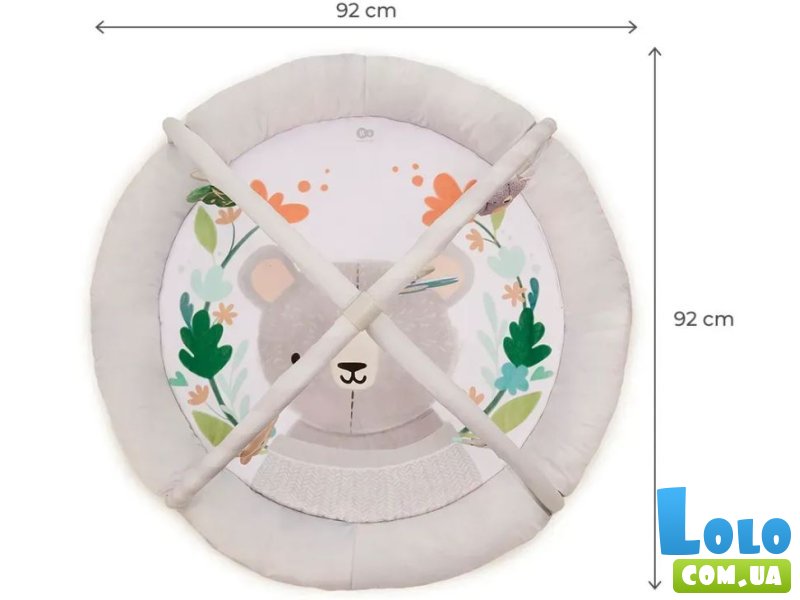 Развивающий коврик Cozyplay, Kinderkraft (Light Grey)