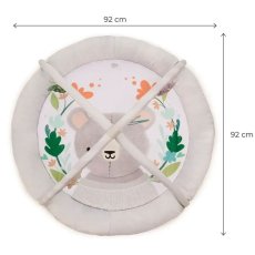 Развивающий коврик Cozyplay, Kinderkraft (Light Grey)