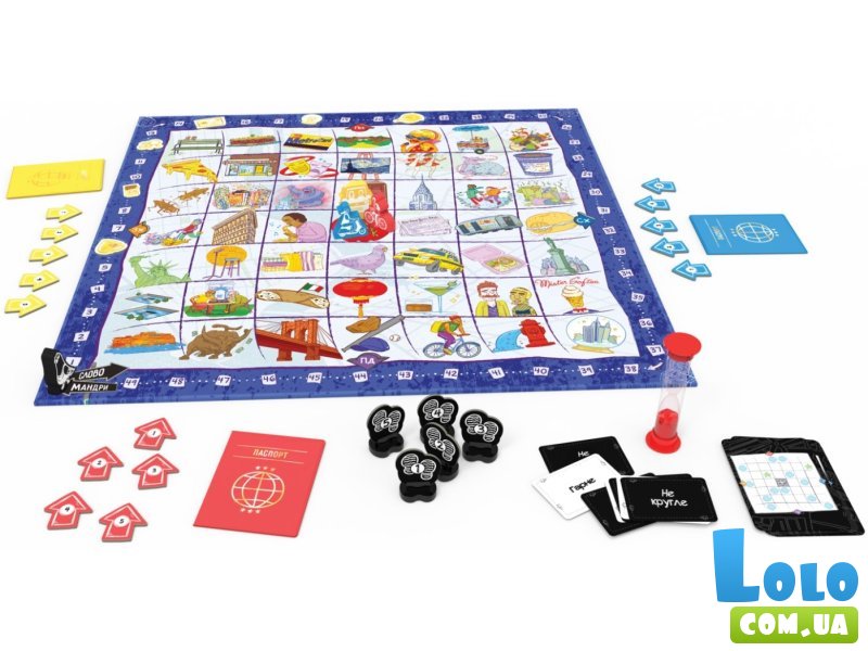 Настольная игра Словомандры (Word Traveler), Lord of Boards