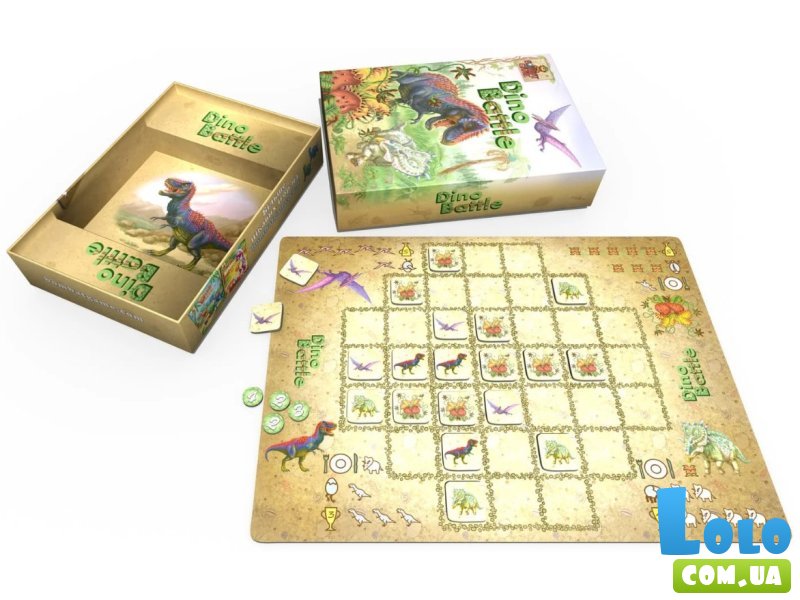 Настольная игра Дино Батл (Dino Battle), Bombat Game