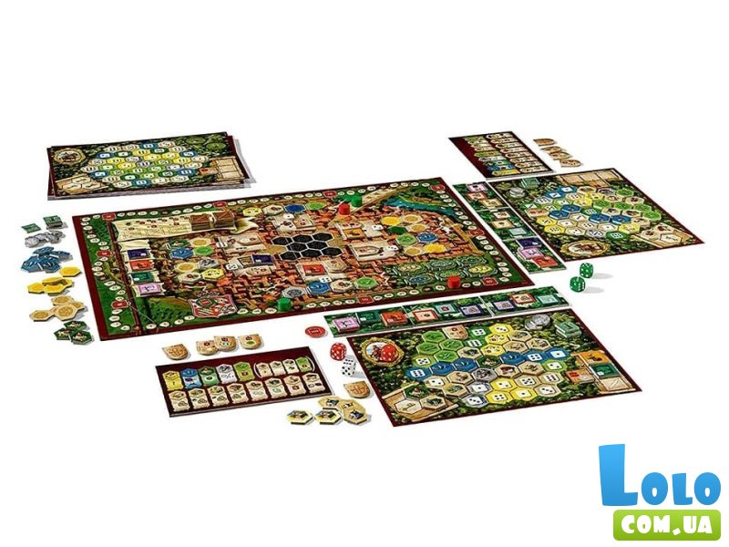 Настольная игра Замки Бургундии. Украинское издание (Castles of Burgundy), Lelekan