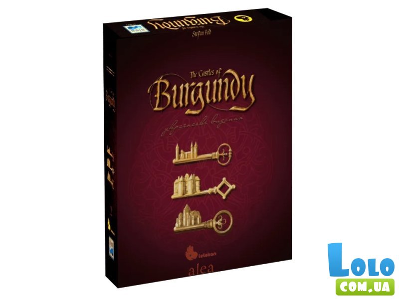 Настольная игра Замки Бургундии. Украинское издание (Castles of Burgundy), Lelekan