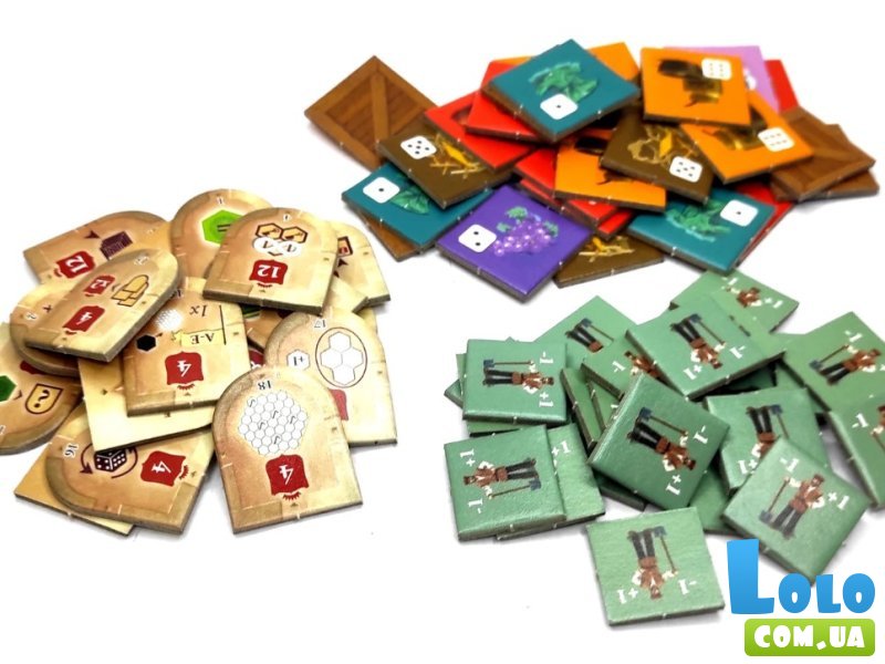 Настольная игра Замки Бургундии. Украинское издание (Castles of Burgundy), Lelekan