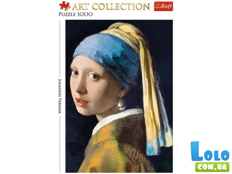 Пазл Арт Коллекция: Девочка с жемчужинами, Trefl, 1000 эл.
