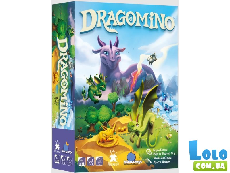 Настольная игра Драгомино (Dragomino), Feel Indigo