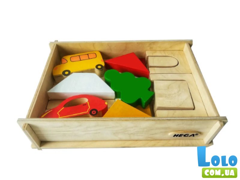 Деревянный конструктор Знание и познание, Hega (88), 26 дет.