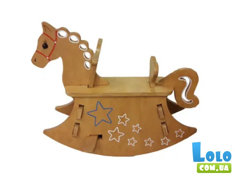 Качалка деревянная Лошадка, Hega
