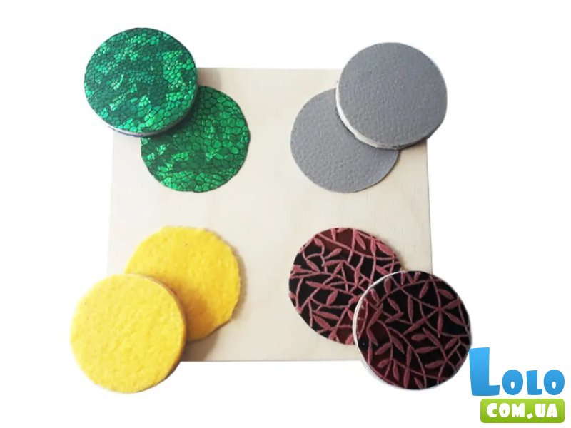 Тактильный развивающий набор Монтессори, Hega