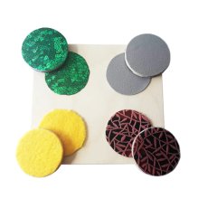 Тактильный развивающий набор Монтессори, Hega