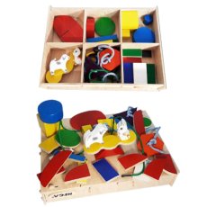 Развивающий игровой набор Монтессори, Hega