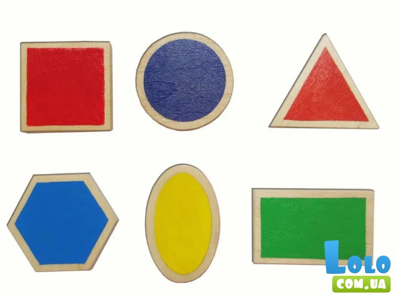 Развивающий набор Основные геометрические фигуры, Hega