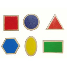 Развивающий набор Основные геометрические фигуры, Hega