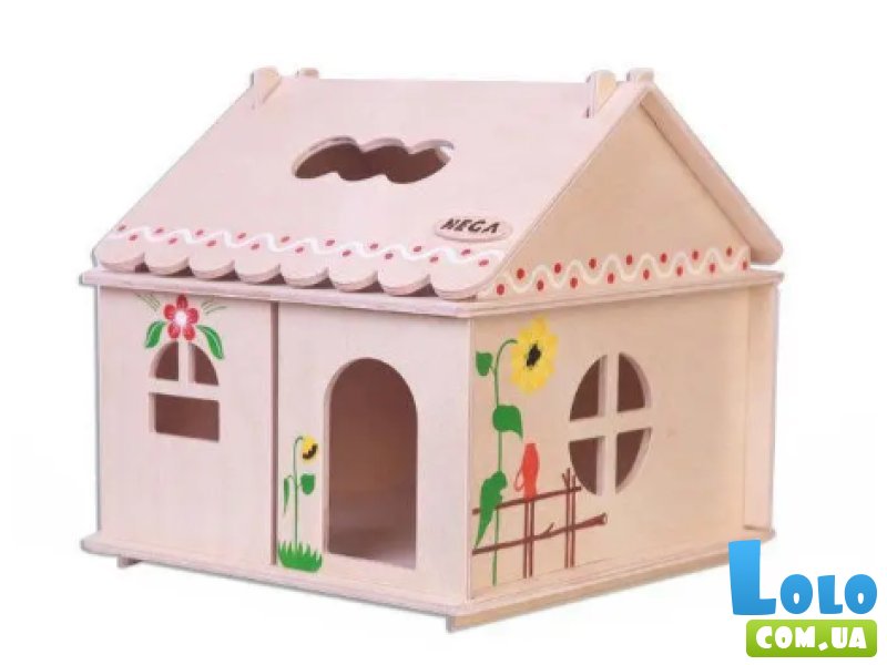Кукольный домик с росписью, Hega