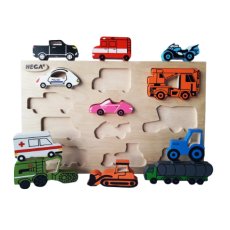 Коврик-дорога с набором машин, Hega