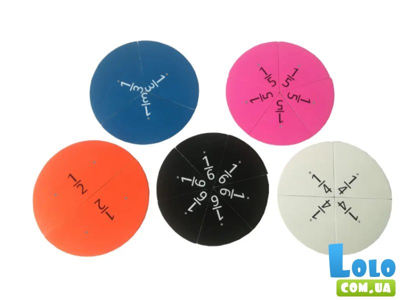 Магнитный набор Простые дроби, Hega