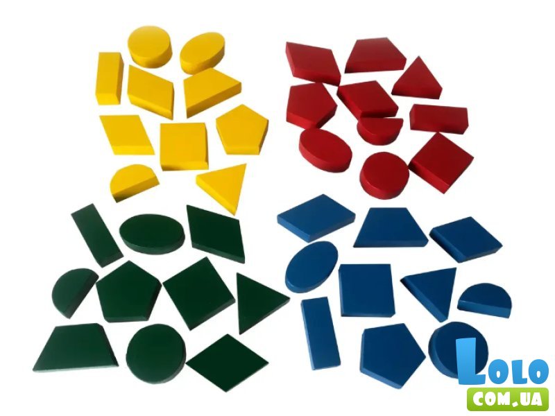 Развивающий набор Геометрические фигуры, Hega