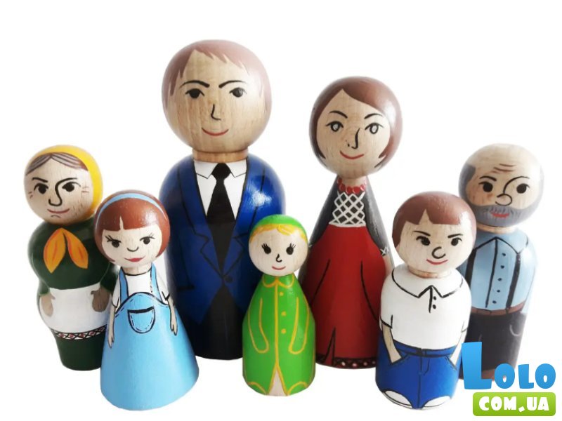 Набор фигурок Семья, Hega
