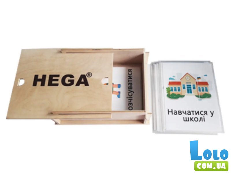 Карточки Пекс для визуальной коммуникации, Hega
