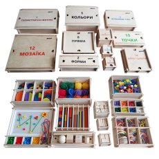 Большой дидактический набор Фребеля, Hega