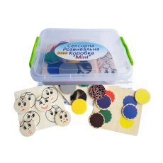 Развивающий набор Сенсорная коробка Мини, Hega
