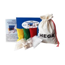 Развивающий набор Сенсорные мешочки, Hega