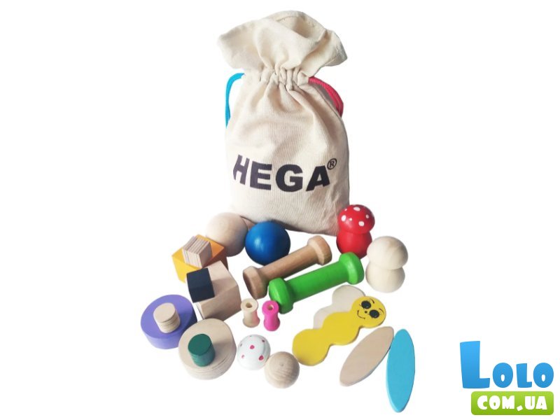 Развивающий набор Мешочек загадок, Hega