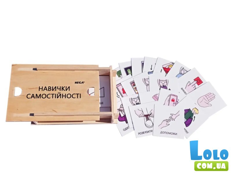 Карточки Пекс: Навыки самостоятельности, Hega