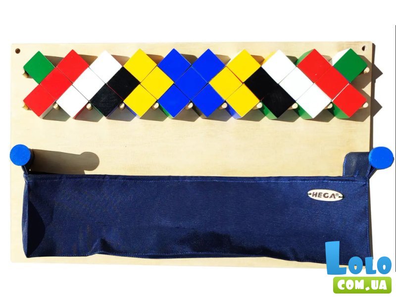 Бизиборд Пазл-кубики, Hega