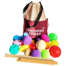 Развивающий набор Сенсорная сумка, Hega