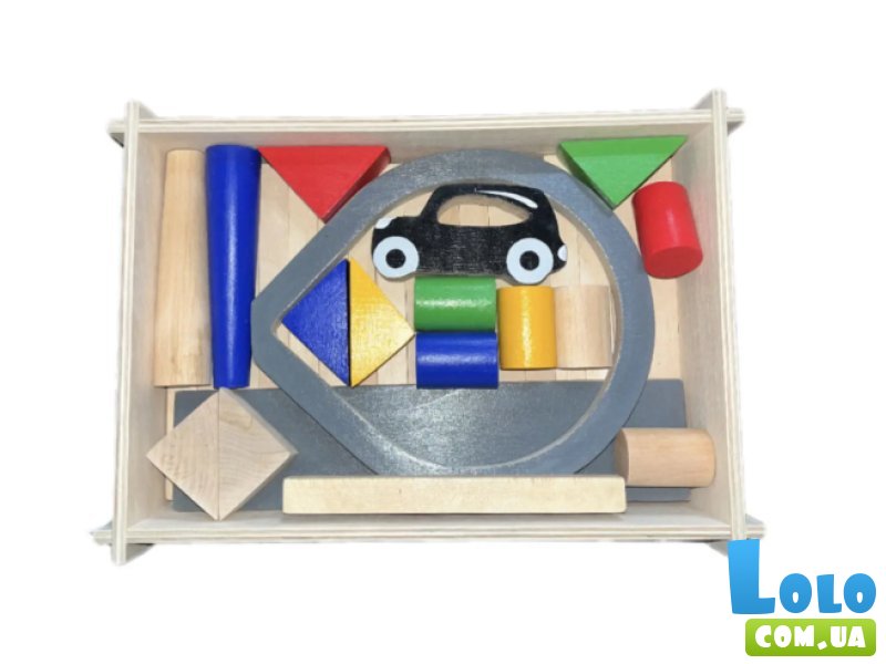 Деревянный конструктор Хэпицентр (297), HEGA, 32 дет.