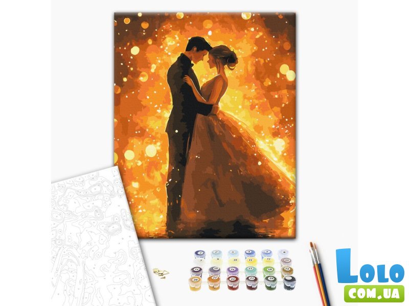 Картина по номерам Магия любви, Brushme (40х50 см)