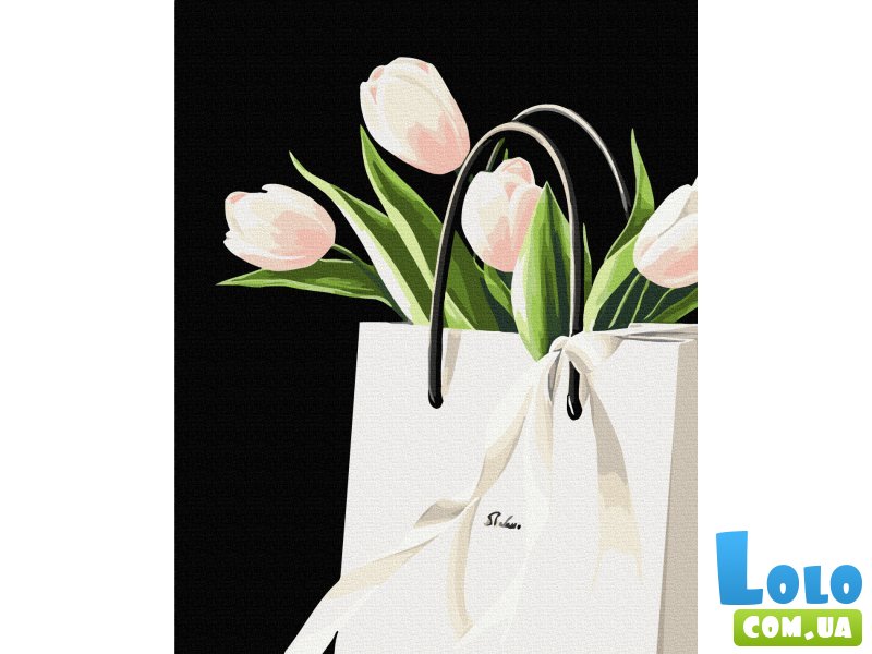 Картина по номерам Нежный подарок, Brushme (40х50 см)