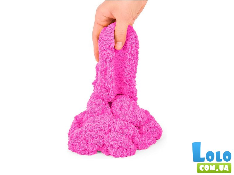 Набор для творчества Кинетический песок, Kinetic Sand (розовый)