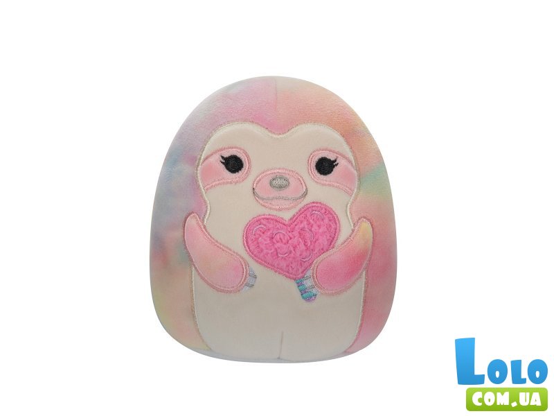 Мягкая игрушка Ленивец Вим, Squishmallows, 19 см