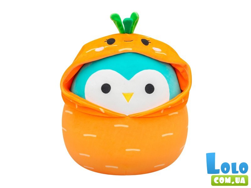 Мягкая игрушка Сова Винстон, Squishmallows, 30 см