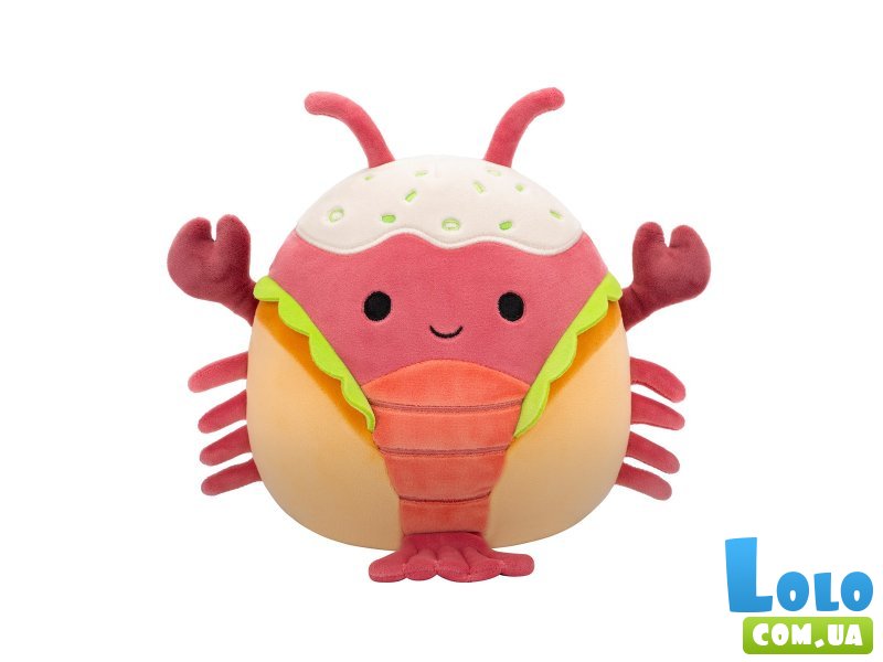 Мягкая игрушка Лобстер Лороно, Squishmallows, 19 см