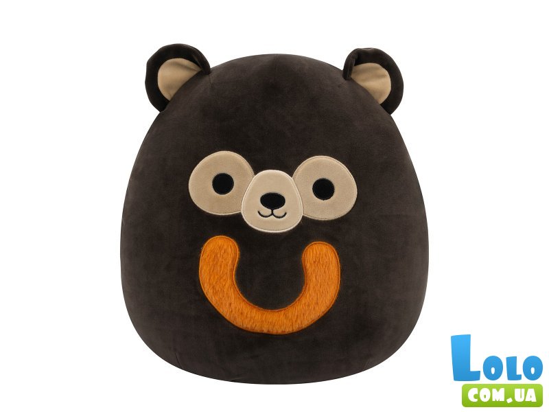 Мягкая игрушка Бурый медведь Малтиз, Squishmallows, 30 см