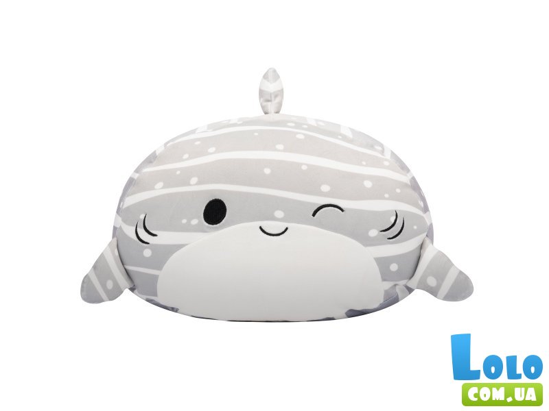 Мягкая игрушка Китовая акула Сачи, Squishmallows, 30 см