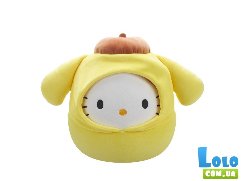 Мягкая игрушка Хэллоу Китти в образе Помпомпурин, Squishmallows, 20 см