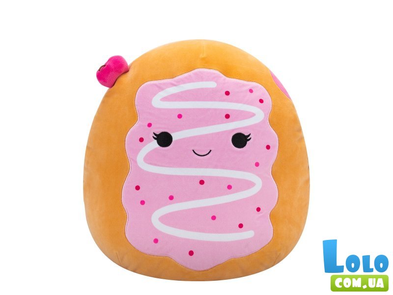 Мягкая игрушка Вишневый пончик Перл, Squishmallows, 36 см