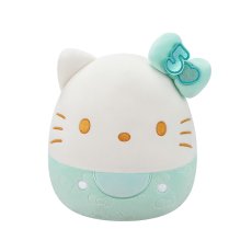 Мягкая игрушка Хелоу Китти, Squishmallows, 20 см (изумрудный)