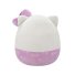 Мягкая игрушка Хелоу Китти, Squishmallows, 20 см (пурпурный)