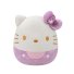 Мягкая игрушка Хелоу Китти, Squishmallows, 20 см (пурпурный)