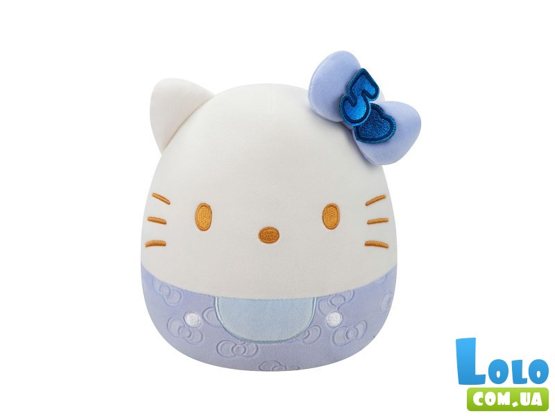 Мягкая игрушка Хелоу Китти, Squishmallows, 20 см (синий)