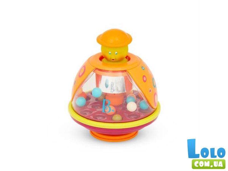 Развивающая игрушка Юла-мандаринка, Battat