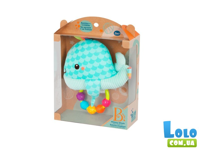 Погремушка Лазурный китенок, Battat