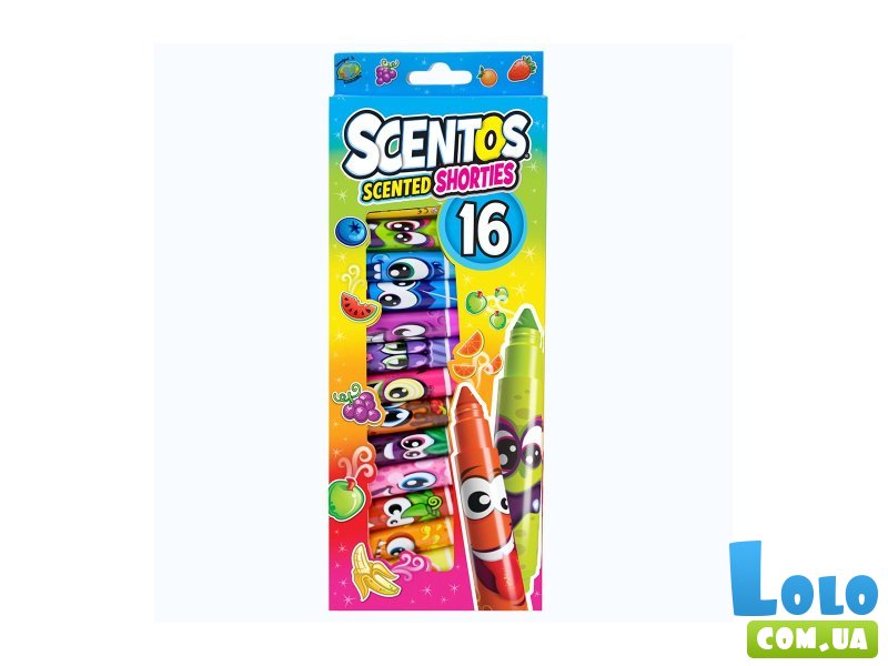 Набор минимаркеров для рисования Яркие ароматы, Scentos