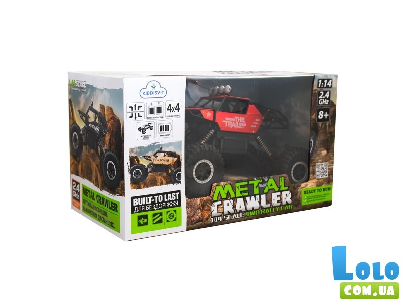 Машина Off-road Crawler Сar на радиоуправлении, Sulong Toys (красный)