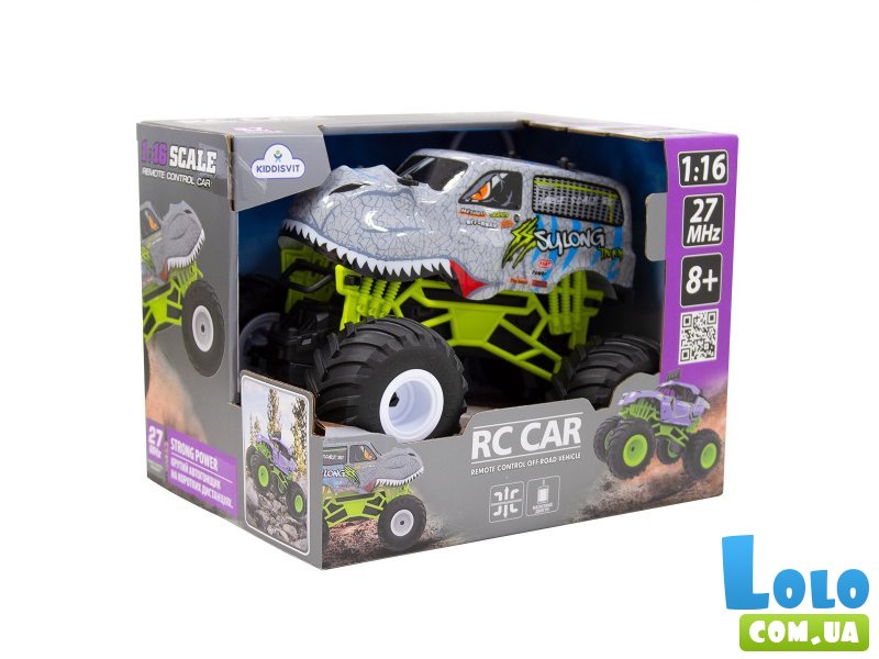 Машина Bigfoot Dinosaur на радиоуправлении, Sulong Toys