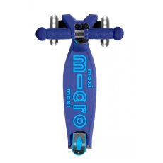 Самокат трехколесный Maxi Deluxe LED, Maxi (темно-синий)